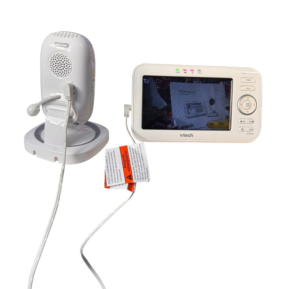 VTech Digital Video Baby Monitor White VM5251 Parent and Baby Unit Set